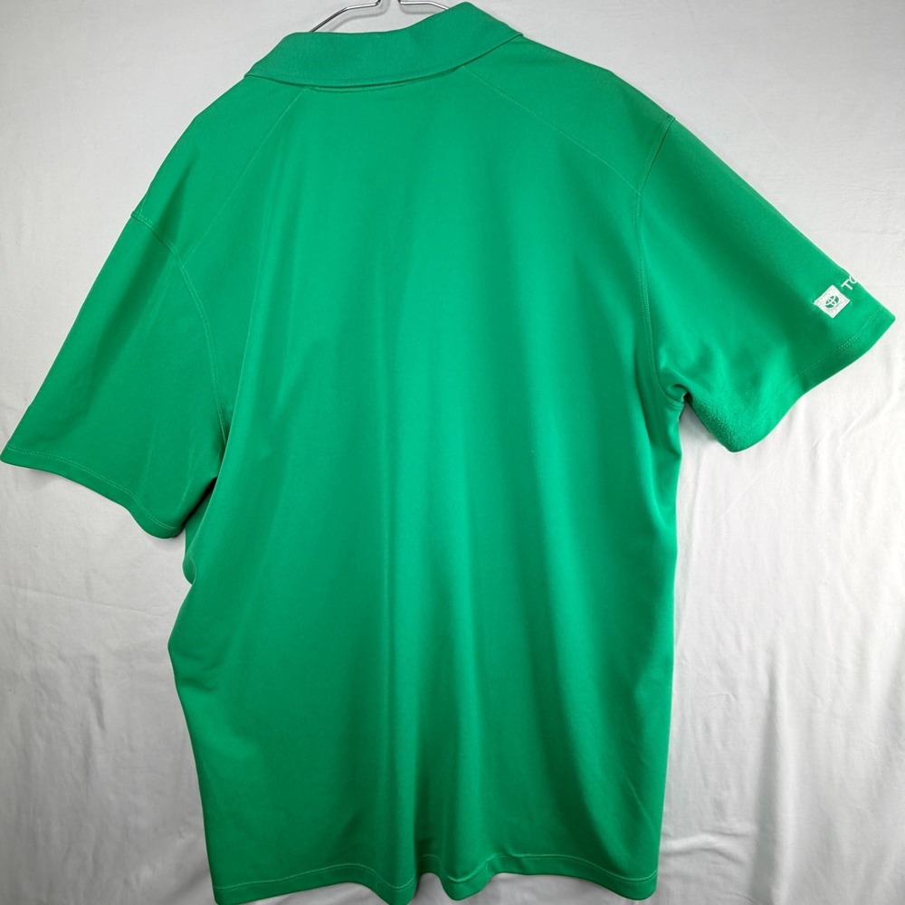 Nike Oregon Ducks Mens XL Green Short Sleeve Polo Shirt Toyota Logo NCAA Golf - Picture 10 of 11